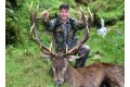 Dave Fredericks with his 6x7 gold medal free range Red Stag.