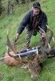 Dirt King with his 11x13 super gold Red Stag.