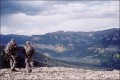 Matt Poma and hunter in Colorado high country
