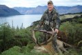 Mike Symonds with 300+ SCI Red Stag in Otago 