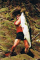 Wayne Meads with 90lb LBG Kingfish, North Island