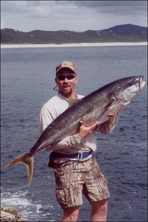 Kingfish - Land based game fishing